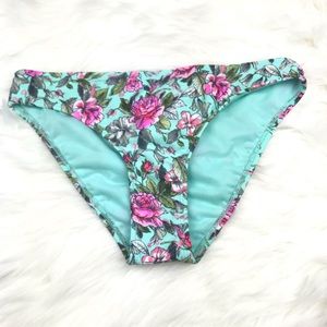 Blu C. Bikini Floral Swim bottom Only Small